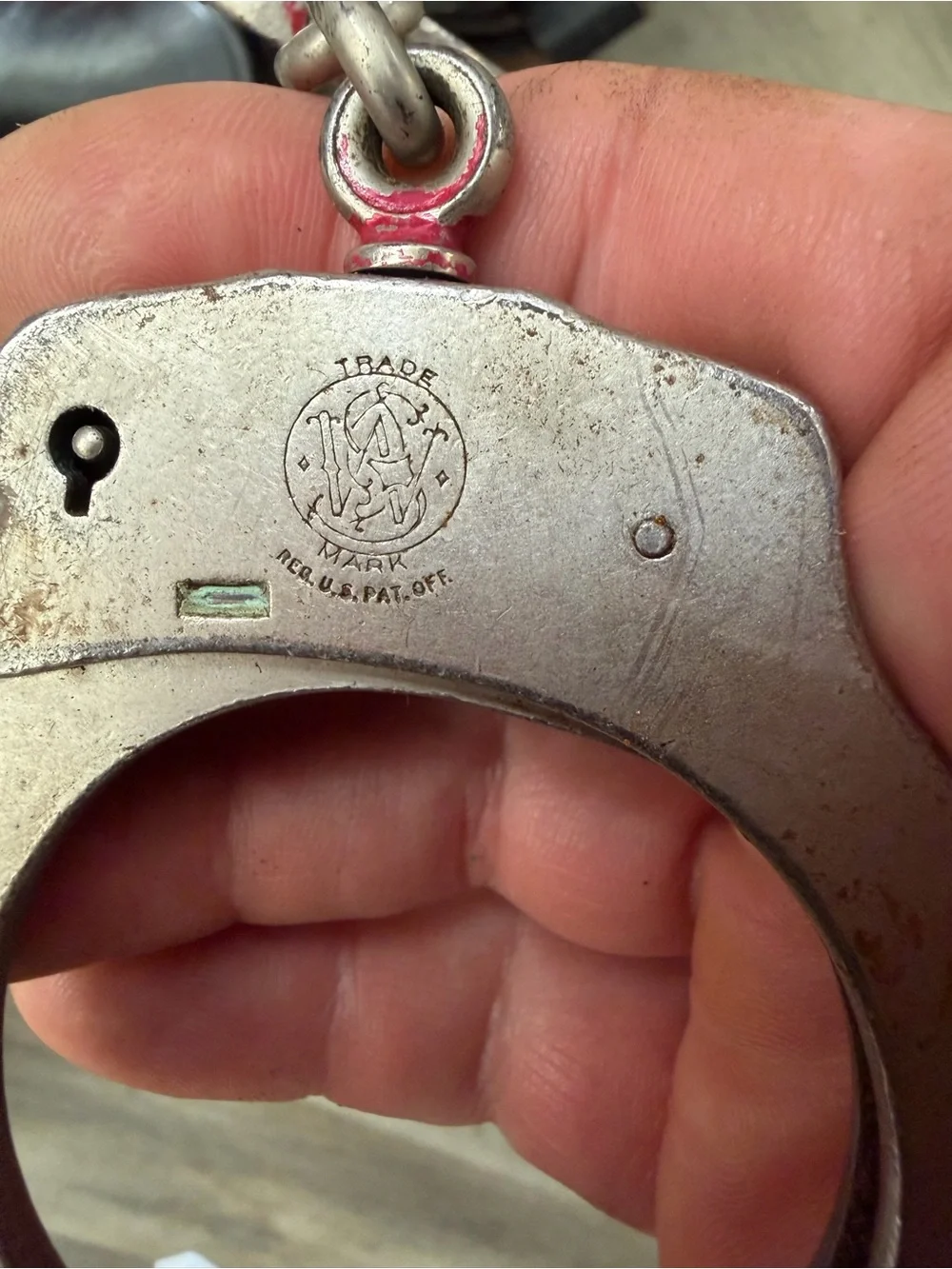 Vintage Bucheimer WWII Army Tactical Belt w/ Wesson Handcuffs Whistle & Holster